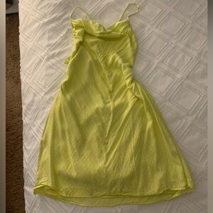 AMERICAN EAGLE: Neon Yellow Dress